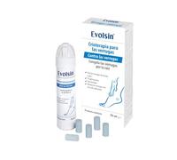 Evolsin® Criogenización Anti verrugas comunes y plantares I Higiénico y seguro I Efecto clínicamente probado I Remedio para verrugas + 12 aplicadores