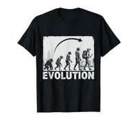 Evolución a arqueólogo Silueta de arqueología Camiseta