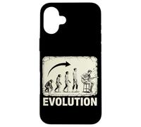 Evolución a la Silueta de Rock Guitarrista Carcasa para iPhone 16 Plus