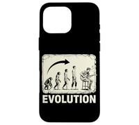 Evolución a la Silueta de Rock Guitarrista Carcasa para iPhone 16 Pro MAX