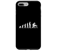 Evolución carpintería Humor carpintería Hombre drole Carcasa para iPhone 7 Plus/8 Plus