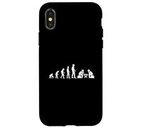 Evolución de ajedrez Humor Hombre Juego de ajedrez drole Carcasa para iPhone X/XS
