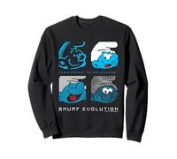 Evolución de los Pitufos de Papel a metaverso Pitufos Película Sudadera