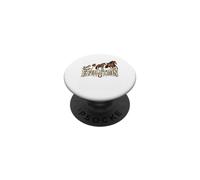 Evolución de un Jinete de Caballos Divertido Doma Ecuestre PopSockets PopGrip Adhesivo