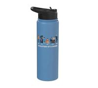 Evolución De Un Jugador Divertido Meme Retro Nerd Gaming Humor Stainless Steel Insulated Water Bottle