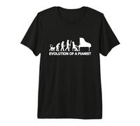 Evolución de un Pianista Camiseta Premium