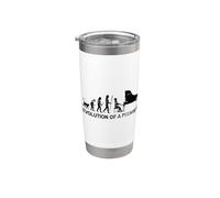 Evolución de un pianista Vaso térmico de acero inoxidable de doble pared