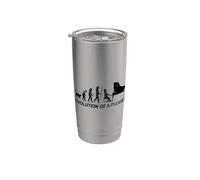 Evolución de un pianista Vaso térmico de acero inoxidable de doble pared
