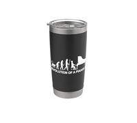Evolución de un pianista Vaso térmico de acero inoxidable de doble pared