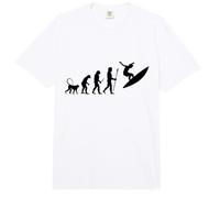 Evolución de un Surfista - Funny Surfing Comfort Colors Adult Heavyweight T-Shirt