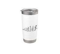 Evolución del jugador de hockey sobre hielo Vaso térmico de acero inoxidable de doble pared