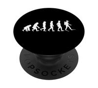 Evolución del ser Humano a un Buzo PopSockets PopGrip Adhesivo