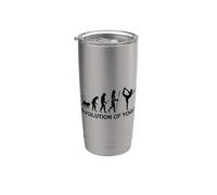 Evolución del Yoga Vaso térmico de acero inoxidable de doble pared