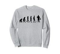 Evolución el Desarrollo del Hombre en un Pescador Sudadera