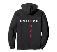 Evolución espiritual y amor Sudadera con Capucha