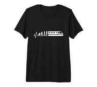 Evolución guía de Tren guía de Tren ferrocarril lok Regalo Camiseta Premium