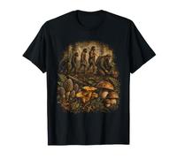 Evolución hacia el Cazador de Hongos Que Buscan Hongos Camiseta