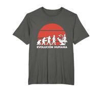 Evolucion Humana Dentista Diente Boca Hombre Mujer Regalo Camiseta
