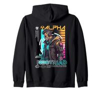 Evolución Infinita de la Neotríada Alfa Sudadera con Capucha