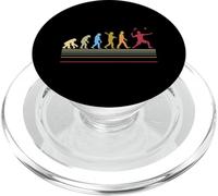 Evolución Jugador De Bádminton Raqueta Volante Equipo Deporte PopSockets PopGrip para MagSafe
