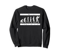 Evolución Jugador de Paintball Humor Táctico Sudadera