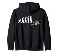 Evolución Oficial de Policía Teniente Escena del Crimen Fotógrafo Sudadera con Capucha