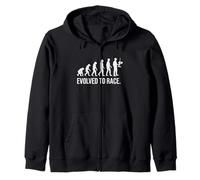 Evolucionó para competir, Divertido diseño de RC Car Driver Evolution Sudadera con Capucha