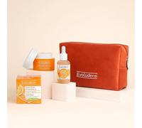 EVOLUDERM - Duo facial vitamin C - Suero y crema brillante - Ingredientes naturales - Francia - Regalos