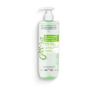 EVOLUDERM - Gel limpiador hidratante de aloe vera - 500 ml - 97% de ingredientes de origen natural - vegano