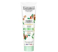 EVOLUDERM - Máscara nutritiva de aceite de argán - 150 ml - 98% de origen natural - vegano - Fabricación francesa