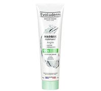 EVOLUDERM - Máscara purificante de arcilla - 150 ml - 98% de origen natural - vegano - Fabricación francesa