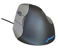 Evoluent Vertical Mouse 4 Izquierda PC Ratón, PC/Mac, 2 Formas