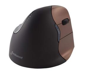 Evoluent VM4SWL Ergonomic mouse Vertical Mouse 4 Right wireless small, Black