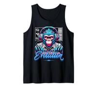 Evolution DJ Monkey Electronic Music Sound Engineer Camiseta sin Mangas