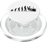 Evolution Gamer Hombre Humor Idea Regalo Divertido Juego PopSockets PopGrip para MagSafe