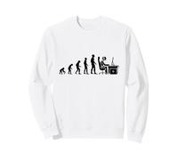 Evolution Gamer Hombre Humor Idea Regalo Divertido Juego Sudadera