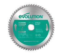 Evolution Disco de Sierra de Inglete para Cortar Aluminio 210mm x 25,4mm, 60D