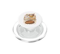 Evolution of a Baker Baking Sourdough Home Baker PopSockets PopGrip para MagSafe