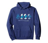 Evolution of Brainy Smurfolution Metaverse Smurfs Movie Sudadera con Capucha