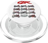 Evolution of The,CBR,Racing,Motocycle,Motocicleta,Sportsbike PopSockets PopGrip para MagSafe