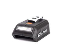 Evolution Power Tools Adaptador cargador USB inalámbrico y luz LED compatible con baterías EXT Evolution y Erbauer, doble puerto USB A y USB C, carga rápida - Baterías y cables se venden por separado