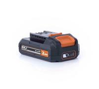 Evolution Power Tools Batería de Iones de Litio de 2 Ah, 18 V, Black/Orange