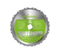 Evolution Power Tools - Hoja de sierra multiuso con punta de acero de carburo FURY, 165 mm