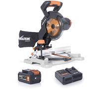 Evolution Power Tools - R185CMS-Li Sierra ingletadora, ingletadoras, Inalámbrica, ingletadora bosch profesional, engletadora para madera profesional, tronzadora, ingletadora telescopica, 185 mm