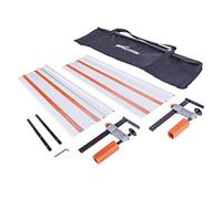 Evolution Power Tools ST1400 - Guía De Sierra Circular, 1400 mm, Compatible con las sierras circulares con guía R185CCSX y R185CCSX+ Evolution