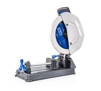 Evolution Power Tools Tronzadora para Corte de Metal de 355 mm (14") 230 V | S355CPSL con Disco TCT para Acero Dulce | Cortes a Inglete de 0° a 45°, Tornillo de Banco de Liberación Rápida, Sierra para