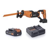 Evolution Sierra de sable Evolution Cordless R150RCP-Li 18v Li-Ion EXT Inc Hojas para materiales múltiples