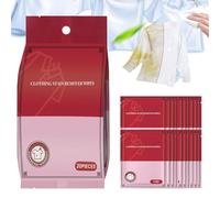 Evolution Stain Remover Wet Wipes, Clothing Stain Removal Wet Wipes, Portable Emergency Stain Removal Wet, Individual Wrapped for Clothes, Bed and Shoes (1Pack)
