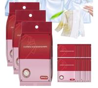 Evolution Stain Remover Wet Wipes, Clothing Stain Removal Wet Wipes, Portable Emergency Stain Removal Wet, Individual Wrapped for Clothes, Bed and Shoes (3Pack)