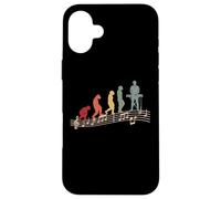 Evolution Synth-Pop música Vintage Synthesizer-Keyboard Carcasa para iPhone 16 Plus